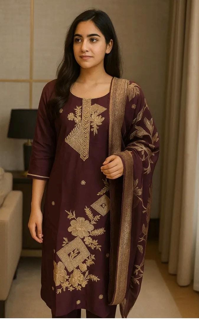 3 Piece Kurti Set