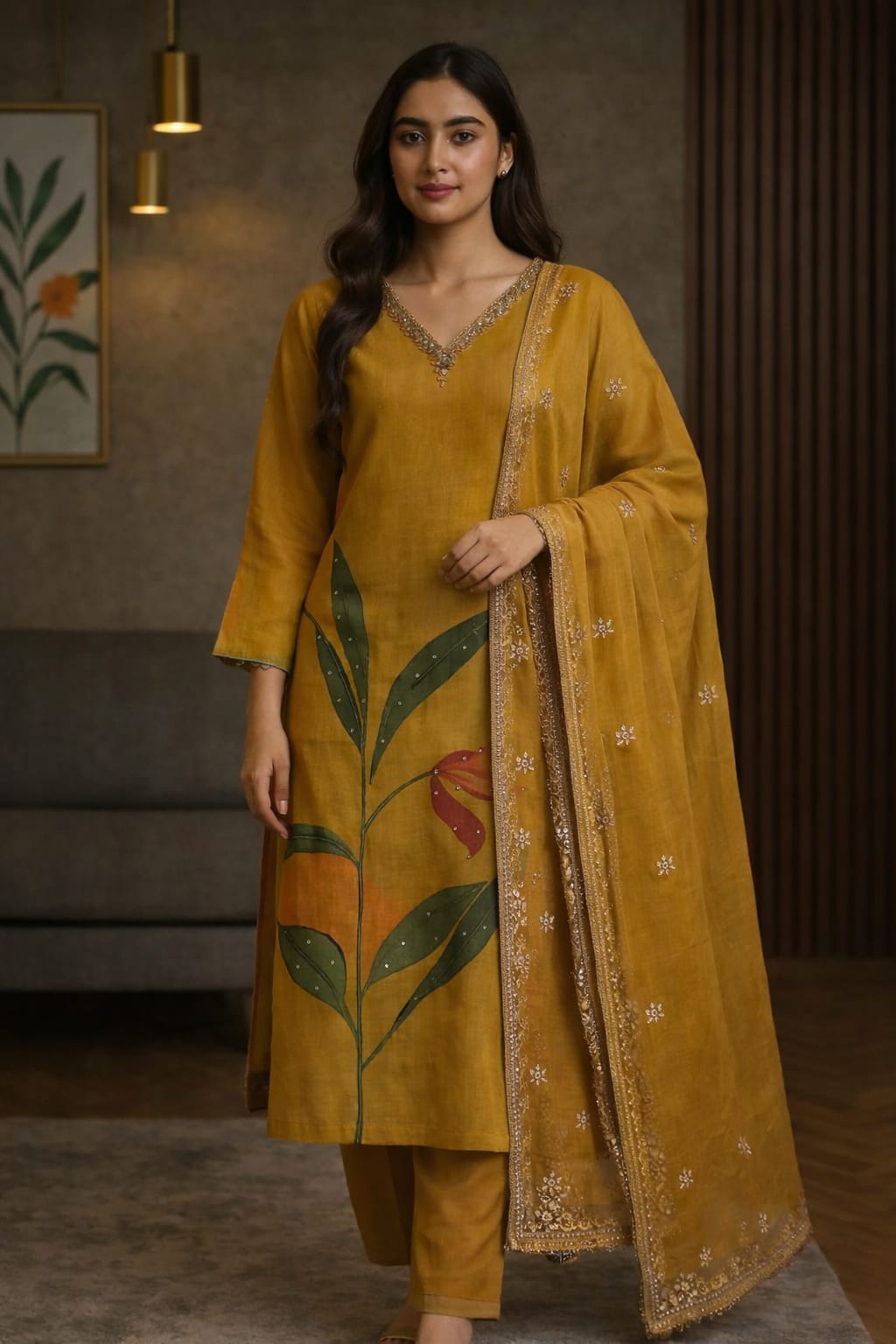 3 Piece Kurti Set