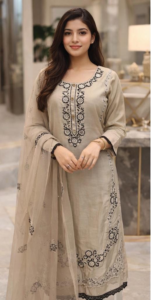 3 Piece Kurti Set