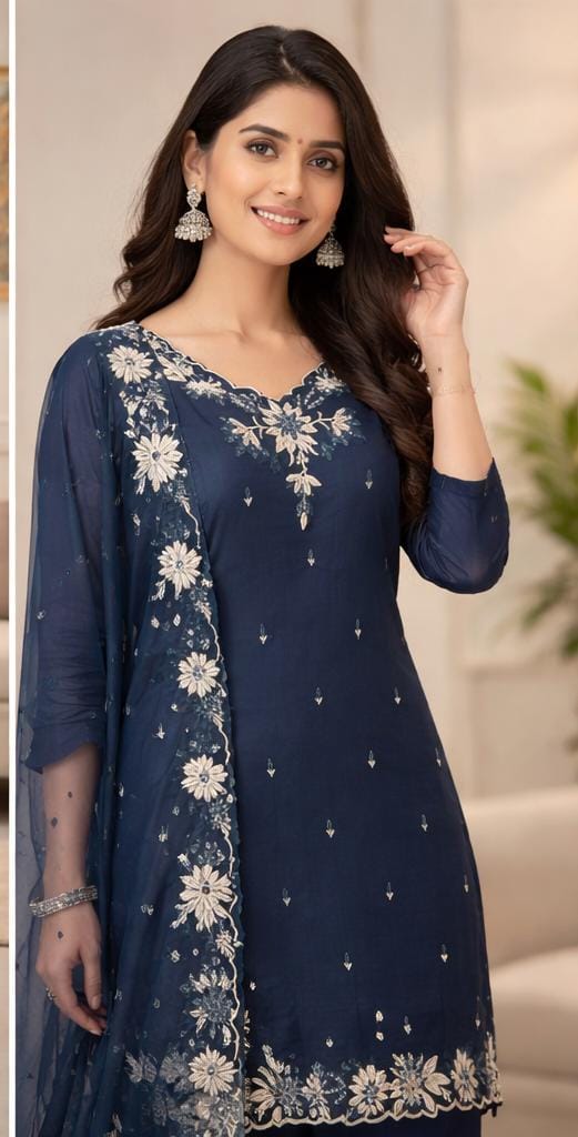 3 Piece Kurti Set