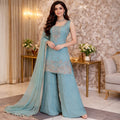 Indowestern Sea Green