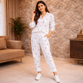 Cotton Co-ord Set With Embroidery Work