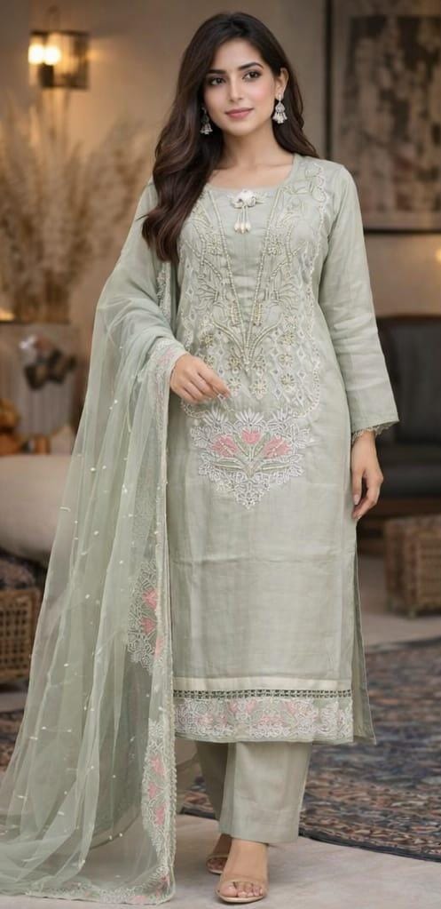 3 Piece Kurti Set