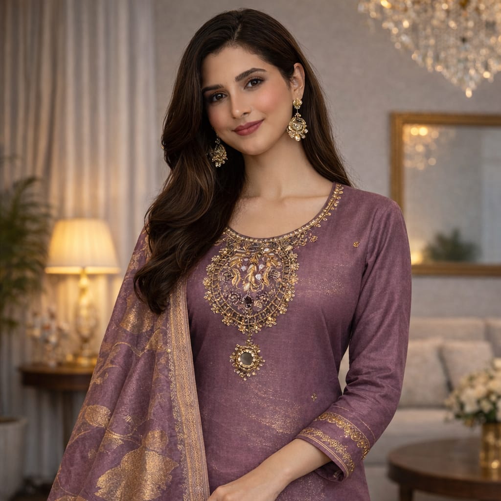 3 Piece Kurti Set
