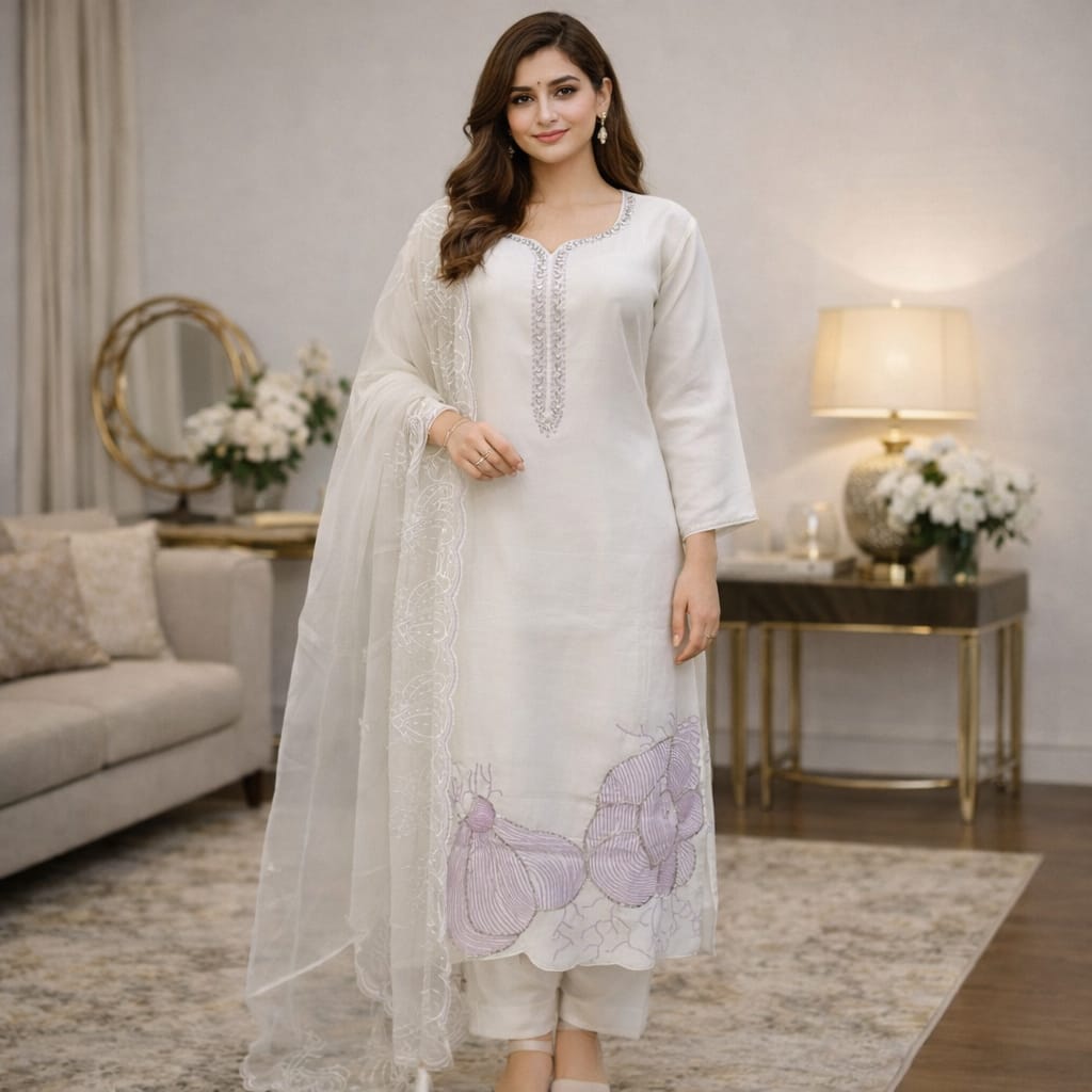 3 Piece Kurti Set