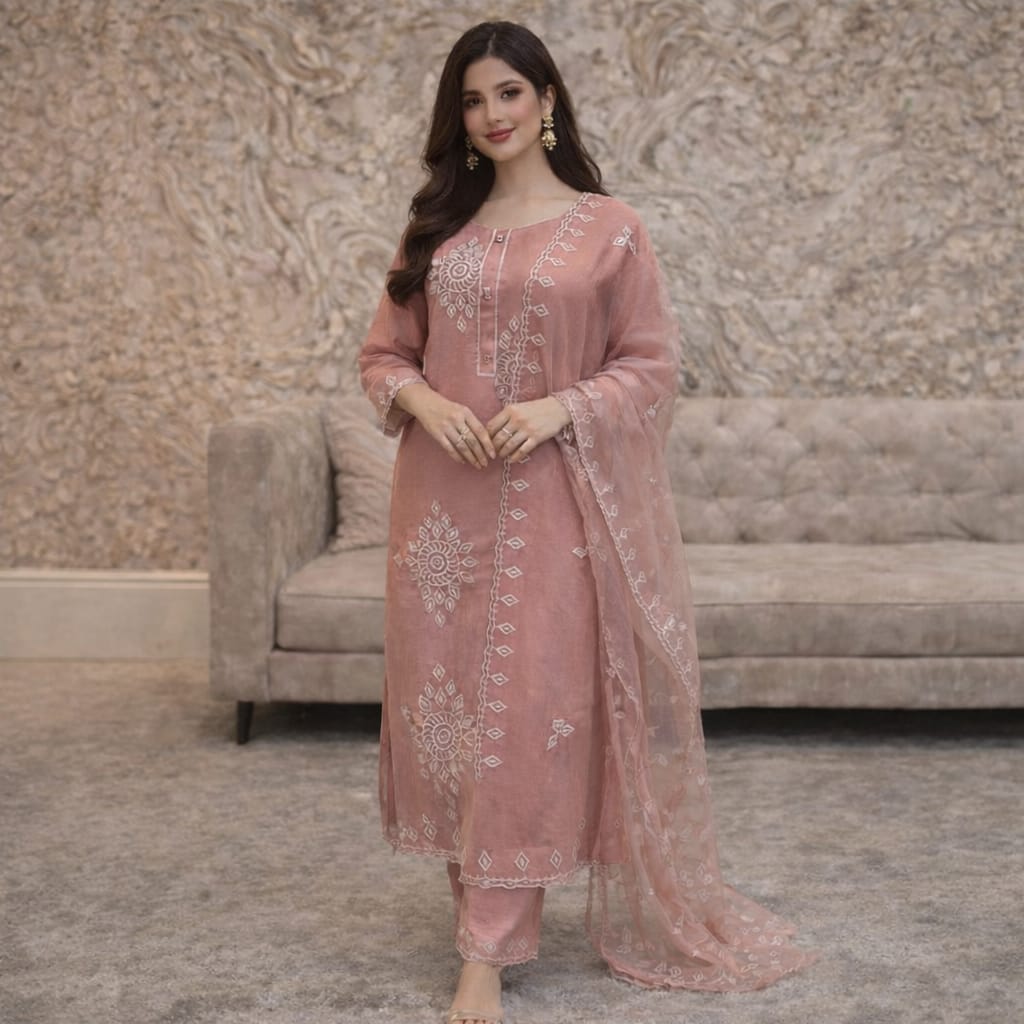3 Piece Kurti Set