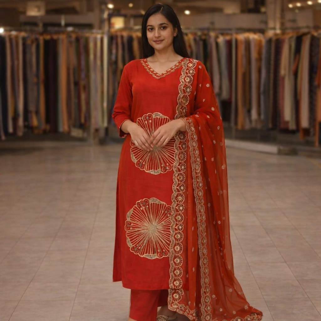 3 Piece Kurti Set